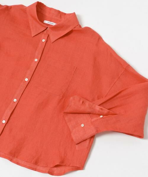 URBAN RESEARCH / アーバンリサーチ シャツ・ブラウス | リネンワイドショートシャツ | 詳細12