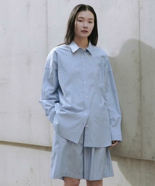 URBAN RESEARCH / アーバンリサーチ シャツ・ブラウス | new basic　インドスビンコットンストライプシャツ | 詳細11