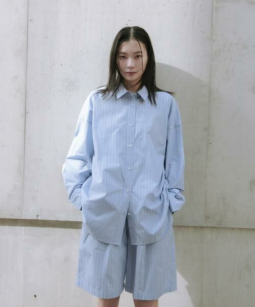URBAN RESEARCH / アーバンリサーチ シャツ・ブラウス | new basic　インドスビンコットンストライプシャツ | 詳細12