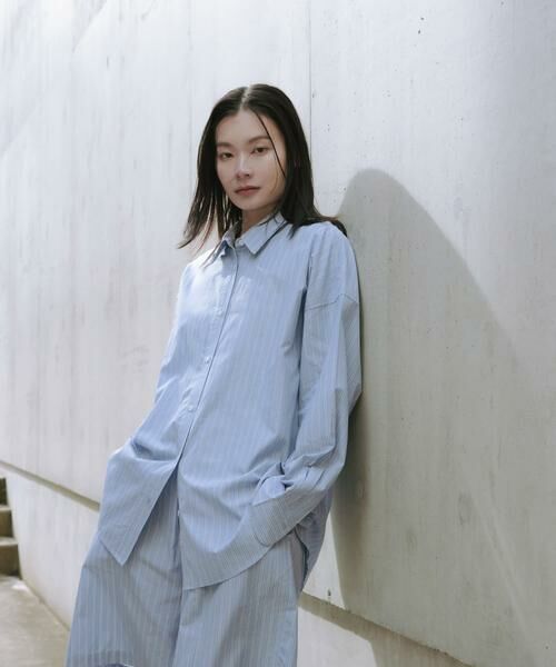 URBAN RESEARCH / アーバンリサーチ シャツ・ブラウス | new basic　インドスビンコットンストライプシャツ | 詳細5