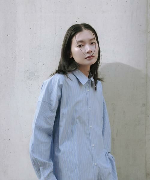 URBAN RESEARCH / アーバンリサーチ シャツ・ブラウス | new basic　インドスビンコットンストライプシャツ | 詳細8