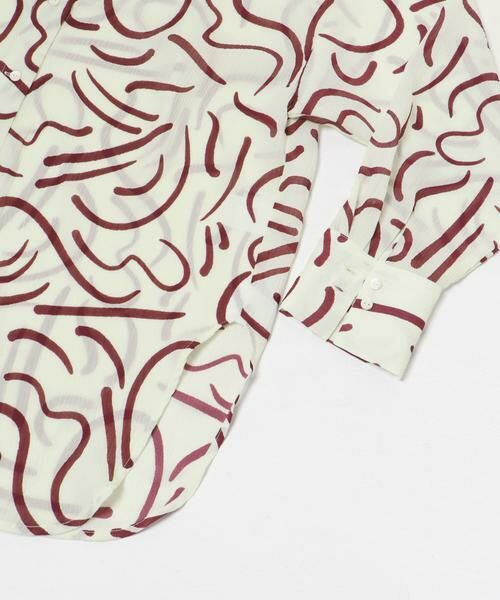 URBAN RESEARCH / アーバンリサーチ シャツ・ブラウス | 『イージーケア』ドローイングアートプリントシャツ | 詳細10