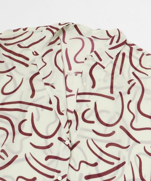 URBAN RESEARCH / アーバンリサーチ シャツ・ブラウス | 『イージーケア』ドローイングアートプリントシャツ | 詳細9