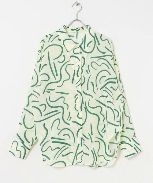 URBAN RESEARCH / アーバンリサーチ シャツ・ブラウス | 『イージーケア』ドローイングアートプリントシャツ | 詳細24