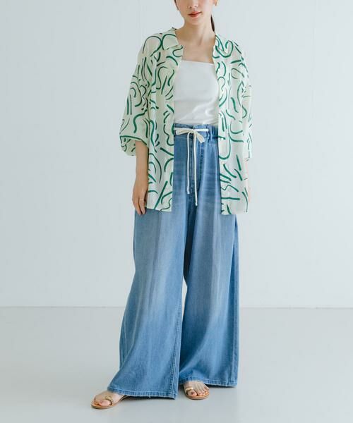 URBAN RESEARCH / アーバンリサーチ シャツ・ブラウス | 『イージーケア』ドローイングアートプリントシャツ | 詳細19