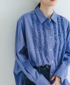 URBAN RESEARCH / アーバンリサーチ シャツ・ブラウス | レギュラーカラーフリルシャツ