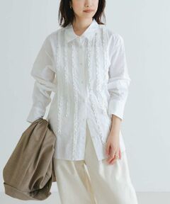 URBAN RESEARCH / アーバンリサーチ シャツ・ブラウス | レギュラーカラーフリルシャツ