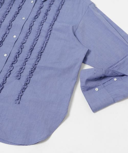 URBAN RESEARCH / アーバンリサーチ シャツ・ブラウス | レギュラーカラーフリルシャツ | 詳細10