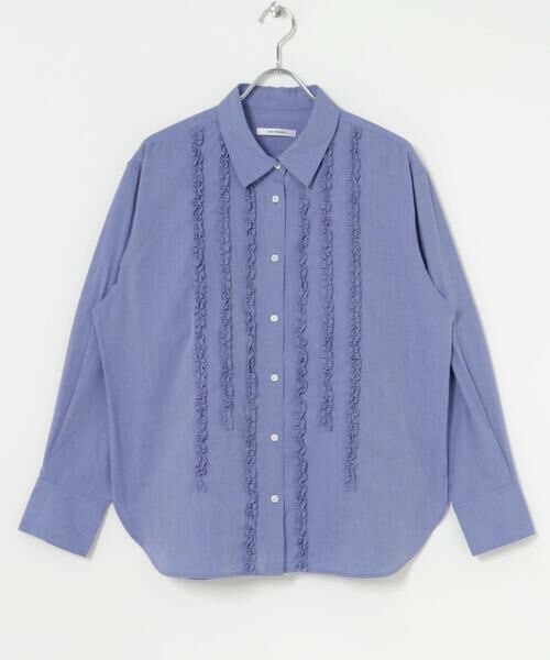 URBAN RESEARCH / アーバンリサーチ シャツ・ブラウス | レギュラーカラーフリルシャツ | 詳細8