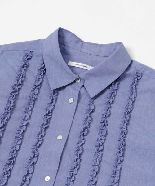 URBAN RESEARCH / アーバンリサーチ シャツ・ブラウス | レギュラーカラーフリルシャツ | 詳細9