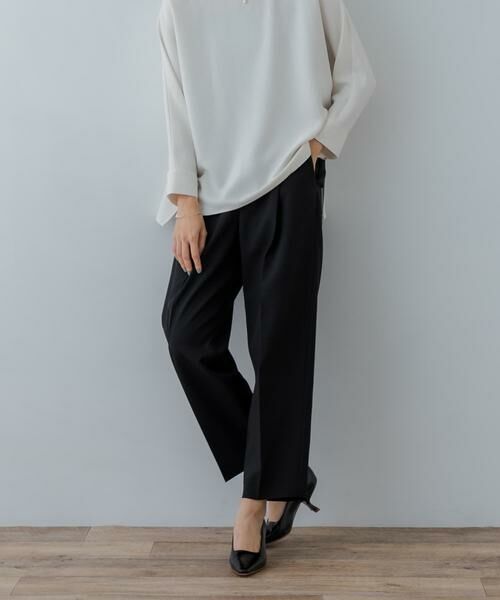 URBAN RESEARCH / アーバンリサーチ その他パンツ | 『3サイズ展開』タックテーパードパンツ | 詳細21