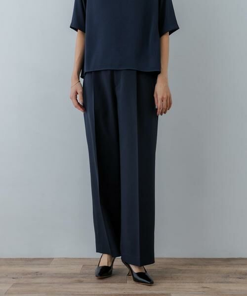 URBAN RESEARCH / アーバンリサーチ その他パンツ | 『3サイズ展開』タックストレートスラックス | 詳細1