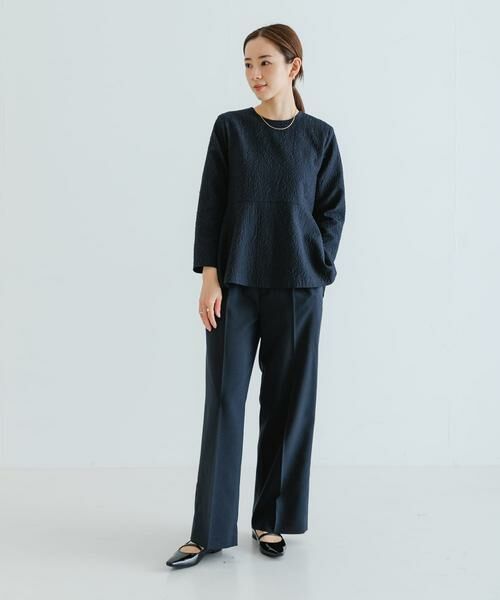 URBAN RESEARCH / アーバンリサーチ その他パンツ | 『3サイズ展開』タックストレートスラックス | 詳細11