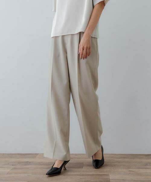 URBAN RESEARCH / アーバンリサーチ その他パンツ | 『3サイズ展開』タックストレートスラックス | 詳細19