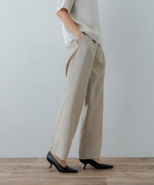 URBAN RESEARCH / アーバンリサーチ その他パンツ | 『3サイズ展開』タックストレートスラックス | 詳細21