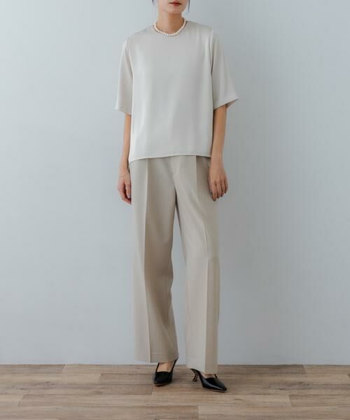 URBAN RESEARCH / アーバンリサーチ その他パンツ | 『3サイズ展開』タックストレートスラックス | 詳細22