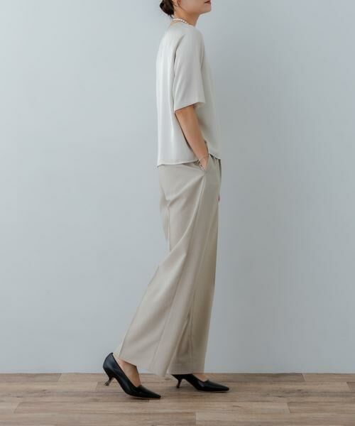 URBAN RESEARCH / アーバンリサーチ その他パンツ | 『3サイズ展開』タックストレートスラックス | 詳細23