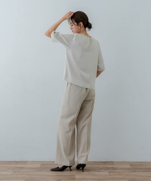 URBAN RESEARCH / アーバンリサーチ その他パンツ | 『3サイズ展開』タックストレートスラックス | 詳細24