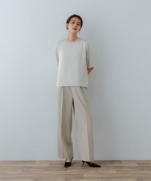 URBAN RESEARCH / アーバンリサーチ その他パンツ | 『3サイズ展開』タックストレートスラックス | 詳細25