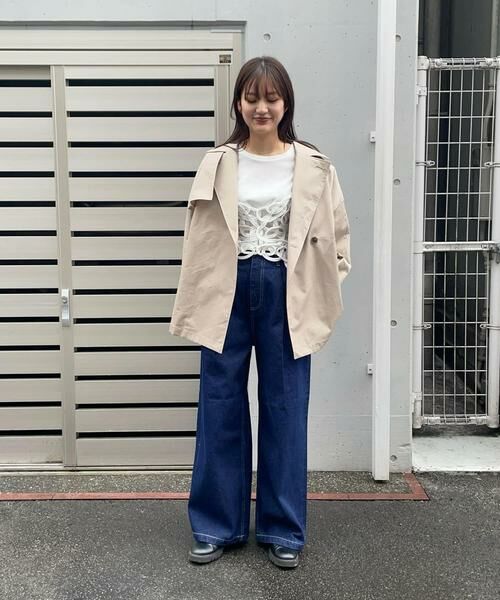 URBAN RESEARCH / アーバンリサーチ デニムパンツ | 『3サイズ展開』new basic　ツータックワイドデニムパンツ | 詳細20