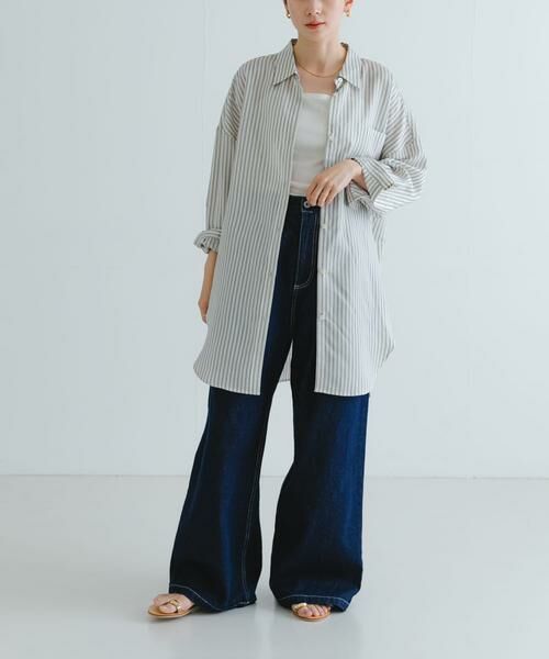 URBAN RESEARCH / アーバンリサーチ デニムパンツ | 『3サイズ展開』new basic　ツータックワイドデニムパンツ | 詳細4