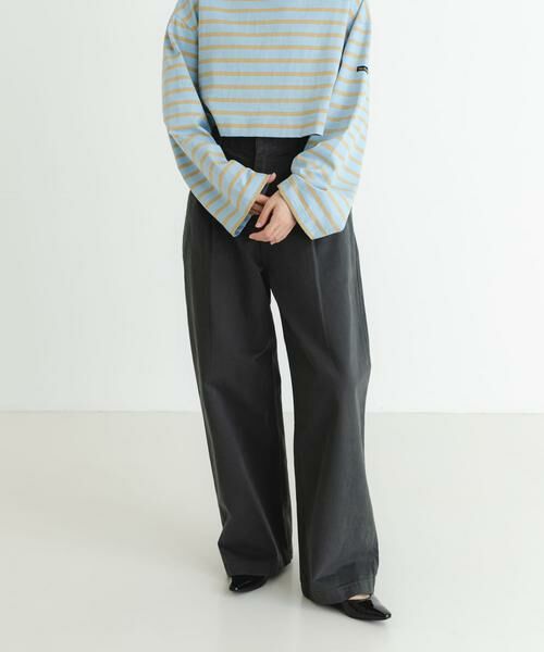 URBAN RESEARCH / アーバンリサーチ その他パンツ | 『3サイズ展開』new basic タックワイドチノパンツ | 詳細20