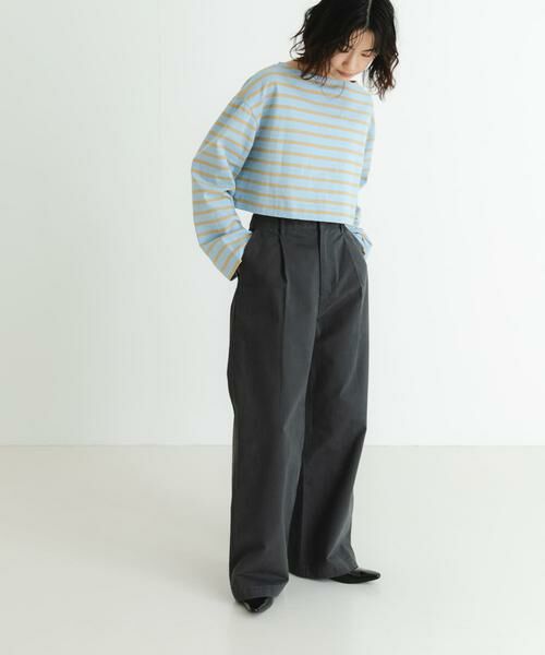 URBAN RESEARCH / アーバンリサーチ その他パンツ | 『3サイズ展開』new basic タックワイドチノパンツ | 詳細24