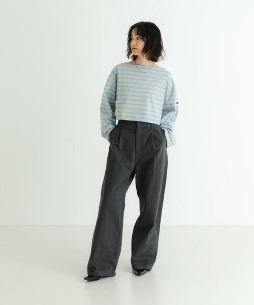 URBAN RESEARCH / アーバンリサーチ その他パンツ | 『3サイズ展開』new basic タックワイドチノパンツ | 詳細25