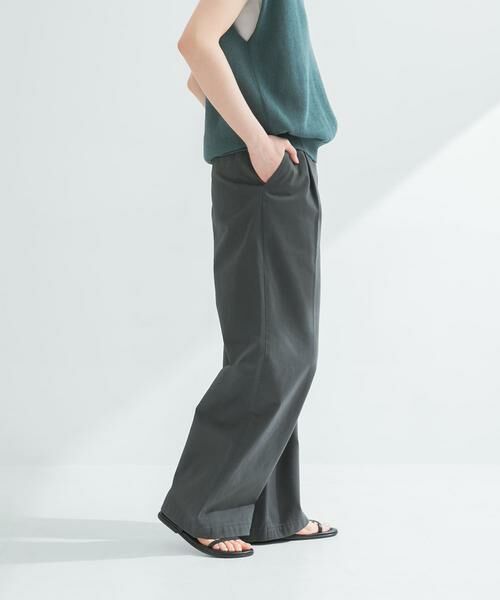 URBAN RESEARCH / アーバンリサーチ その他パンツ | 『3サイズ展開』new basic タックワイドチノパンツ | 詳細12