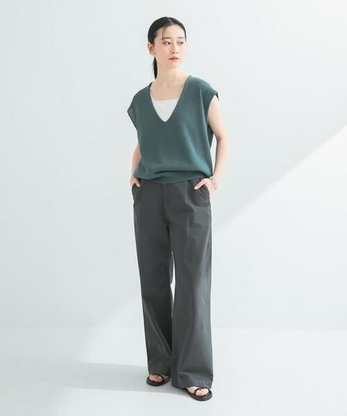 URBAN RESEARCH / アーバンリサーチ その他パンツ | 『3サイズ展開』new basic タックワイドチノパンツ | 詳細16