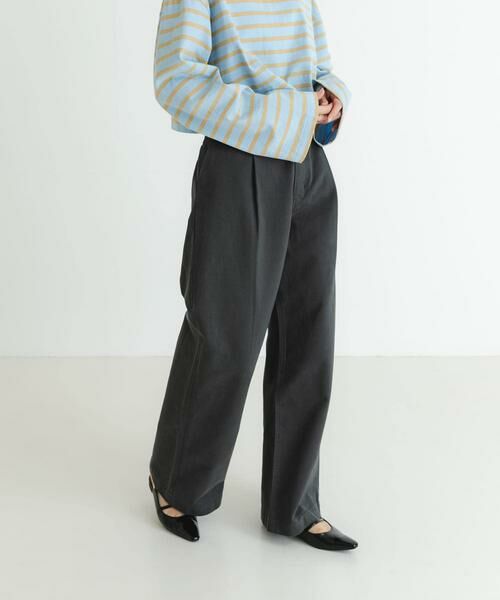 URBAN RESEARCH / アーバンリサーチ その他パンツ | 『3サイズ展開』new basic タックワイドチノパンツ | 詳細18