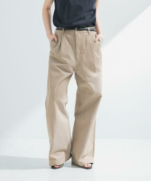 URBAN RESEARCH / アーバンリサーチ その他パンツ | 『3サイズ展開』new basic タックワイドチノパンツ | 詳細29