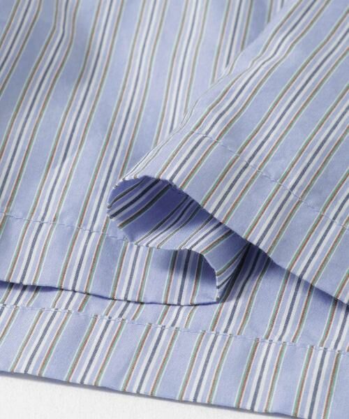 URBAN RESEARCH / アーバンリサーチ ショート・ハーフ・半端丈パンツ | new basic　インドスビンコットンストライプハーフパンツ | 詳細12