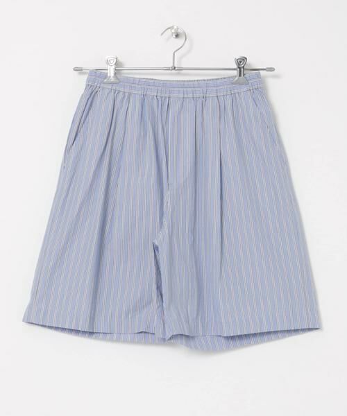 URBAN RESEARCH / アーバンリサーチ ショート・ハーフ・半端丈パンツ | new basic　インドスビンコットンストライプハーフパンツ | 詳細8