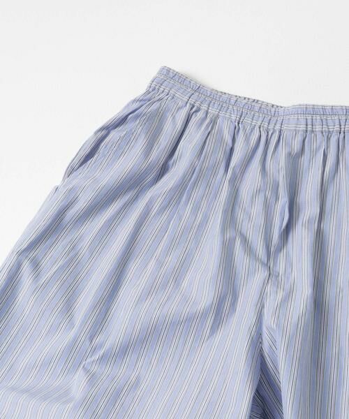 URBAN RESEARCH / アーバンリサーチ ショート・ハーフ・半端丈パンツ | new basic　インドスビンコットンストライプハーフパンツ | 詳細9