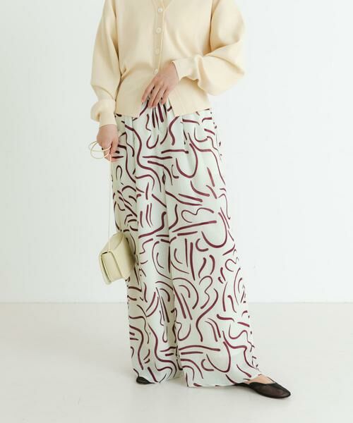 URBAN RESEARCH / アーバンリサーチ その他パンツ | 『イージーケア』ドローイングアートプリントパンツ | 詳細1