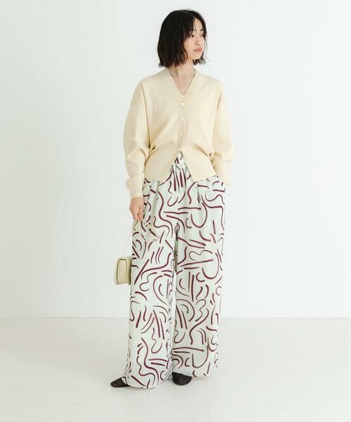 URBAN RESEARCH / アーバンリサーチ その他パンツ | 『イージーケア』ドローイングアートプリントパンツ | 詳細6