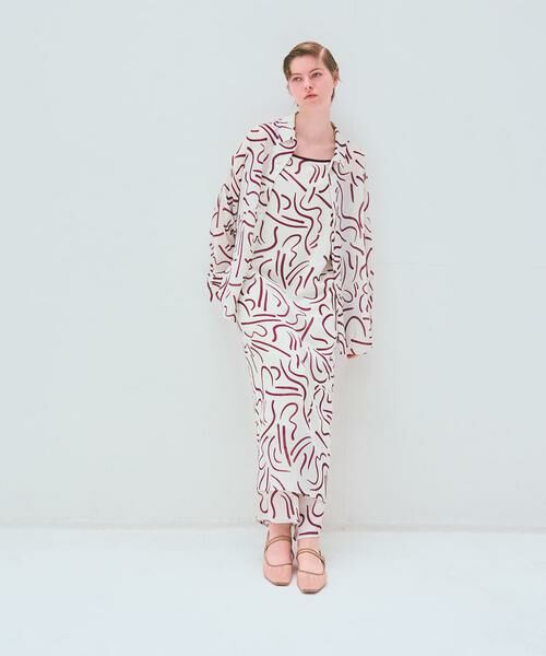 URBAN RESEARCH / アーバンリサーチ その他パンツ | 『イージーケア』ドローイングアートプリントパンツ | 詳細7