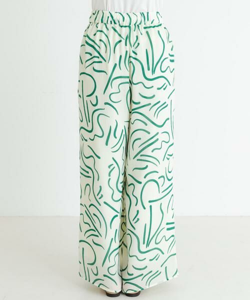 URBAN RESEARCH / アーバンリサーチ その他パンツ | 『イージーケア』ドローイングアートプリントパンツ | 詳細24