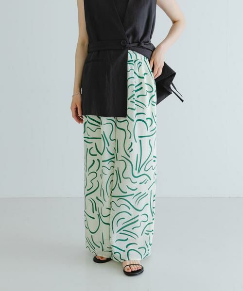 URBAN RESEARCH / アーバンリサーチ その他パンツ | 『イージーケア』ドローイングアートプリントパンツ | 詳細17