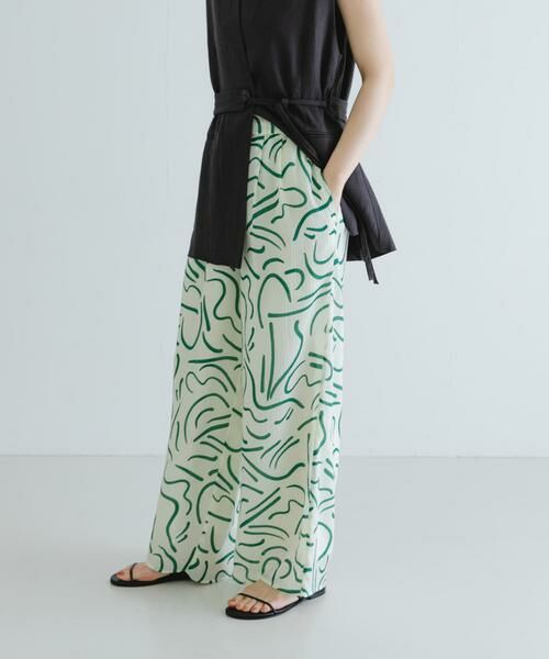 URBAN RESEARCH / アーバンリサーチ その他パンツ | 『イージーケア』ドローイングアートプリントパンツ | 詳細18