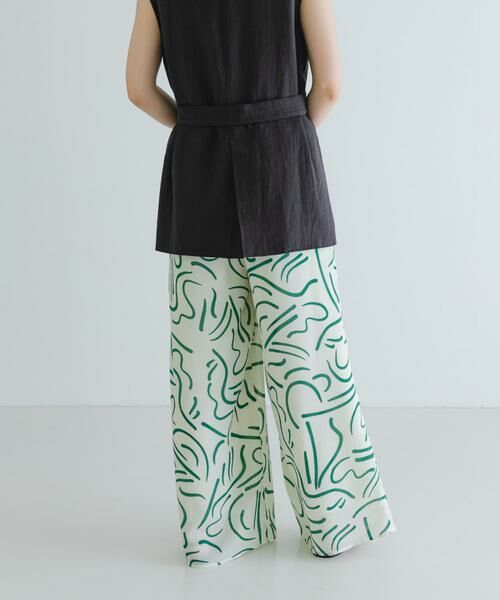 URBAN RESEARCH / アーバンリサーチ その他パンツ | 『イージーケア』ドローイングアートプリントパンツ | 詳細19