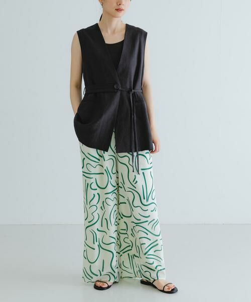 URBAN RESEARCH / アーバンリサーチ その他パンツ | 『イージーケア』ドローイングアートプリントパンツ | 詳細20