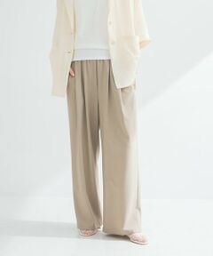 URBAN RESEARCH / アーバンリサーチ その他パンツ | 『3サイズ展開』『イージーケア』タックギャザーストレートパンツ