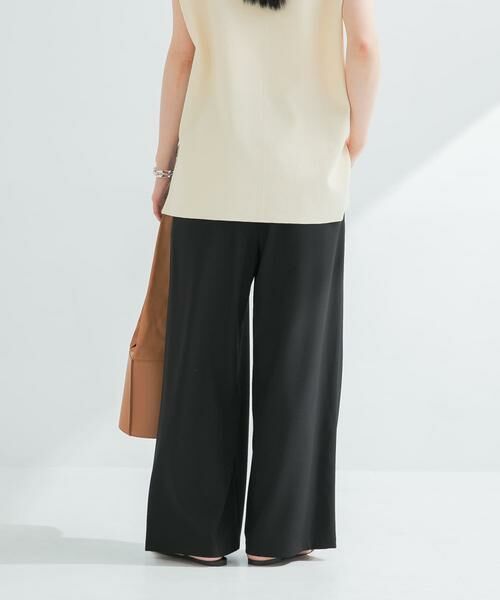 URBAN RESEARCH / アーバンリサーチ その他パンツ | 『3サイズ展開』『イージーケア』タックギャザーストレートパンツ | 詳細4