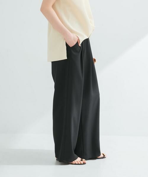 URBAN RESEARCH / アーバンリサーチ その他パンツ | 『3サイズ展開』『イージーケア』タックギャザーストレートパンツ | 詳細5