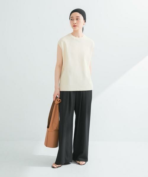 URBAN RESEARCH / アーバンリサーチ その他パンツ | 『3サイズ展開』『イージーケア』タックギャザーストレートパンツ | 詳細6