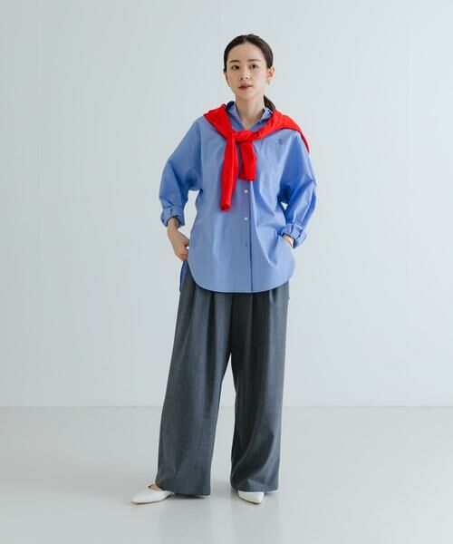 URBAN RESEARCH / アーバンリサーチ その他パンツ | 『3サイズ展開』『イージーケア』タックギャザーストレートパンツ | 詳細22