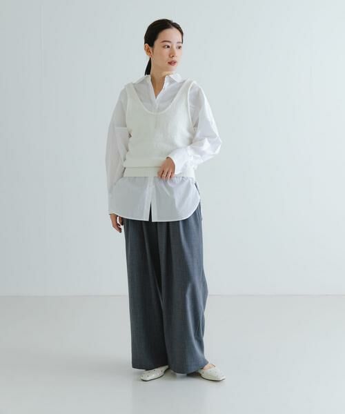 URBAN RESEARCH / アーバンリサーチ その他パンツ | 『3サイズ展開』『イージーケア』タックギャザーストレートパンツ | 詳細24