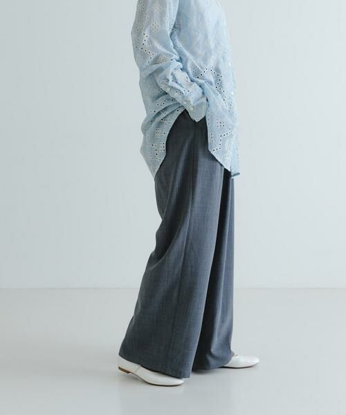 URBAN RESEARCH / アーバンリサーチ その他パンツ | 『3サイズ展開』『イージーケア』タックギャザーストレートパンツ | 詳細19